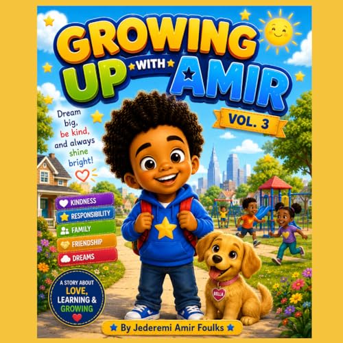Cover of Growing Up With Amir Vol. 3: Be Kind. Be Helpful. Be You.